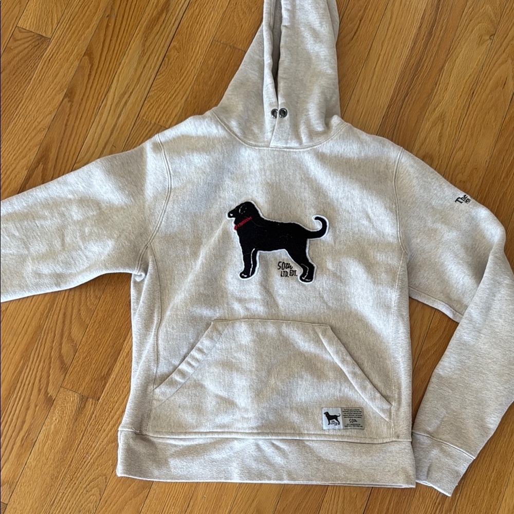 The Black Dog Hoodie Limited edition Grey Small